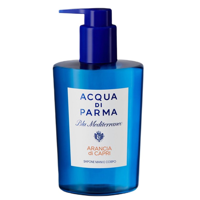 Acqua di Parma Blu Mediterraneo Arancia Di Capri gél na umývanie rúk a tela 300 ml - rozbalený produkt Acqua di Parma Blu Mediterraneo Arancia Di Capri gél na umývanie rúk a tela 300 ml - rozbalený produkt