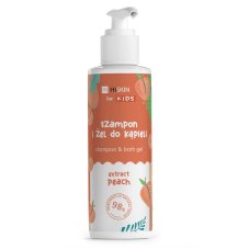 HiSkin Kids Shampoo & Bath Gel Detský šampón a sprchový gél Peach 280 ml
