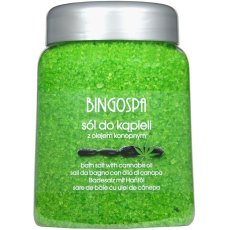 BINGO SPA_Konopný olej Soľ do kúpeľa 850g