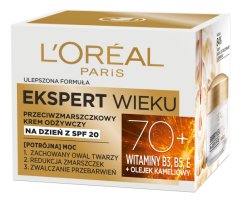 L'Oréal Paris, Ekspert Wieku 70+ przeciwzmarszczkowy krem odżywczy na dzień 50ml