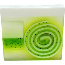 Bomb Cosmetics, Lime &amp; Dandy Soap Slice 100g glycerinové mýdlo