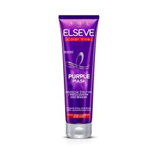 L'Oréal Paris, Elseve Color-Vive Purple Mask maska do włosów przeciw żółtym i miedzianym odcieniom 150ml