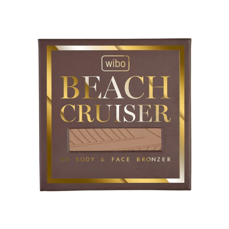 Wibo, Beach Cruiser HD Body & Face Bronzer parfumovaný bronzer na tvár a telo 03 Praline 22g
