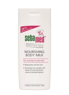 Sebamed Sensitive Skin Vyživujúce telové mlieko 200ml