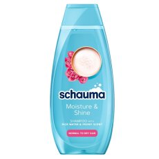 Schauma, Moisture & Shine szampon do włosów suchych i normalnych z wodą ryżową 400ml