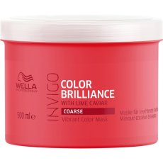 Wella Professionals, Invigo Color Brilliance Vibrant Color Mask pre silné vlasy zvýrazňujúce farbu 500 ml