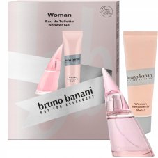Bruno Banani Woman set toaletní voda ve spreji 30ml + sprchový gel 50ml