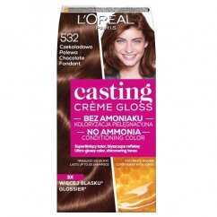L'Oréal Paris, Casting Creme Gloss barva na vlasy 532 Chocolate Glaze