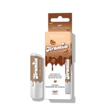 4organic Natural Protective Lip Balm Přírodní regenerační balzám na rty Tiramisu 5g