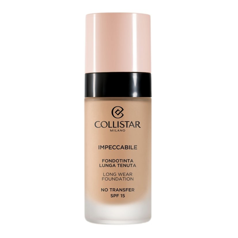 Collistar, Impeccabile Long Wear Foundation dlhotrvajúca podkladová báza na tvár SPF15 3N 30ml