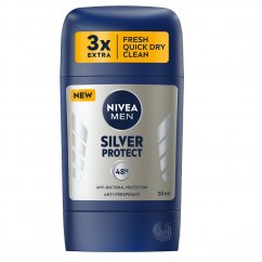 Nivea, Pánsky antiperspirant Silver Protect 50ml