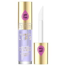 Eveline Cosmetics Celebrity Lips High Gloss Lip Oil Celebrity Lips Lip Serum 03 Violet 5 ml
