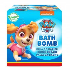 Psi Patrol Bath Bomb musująca kula do kąpieli Skye Malina 165g