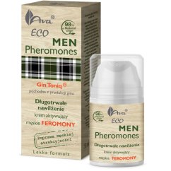 Ava Laboratorium, Eco Men Pheromones dlouhotrvající hydratační krém na obličej 50ml