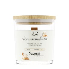 Nacomi, sójová svíčka Hot Cinnamon Buns 140g