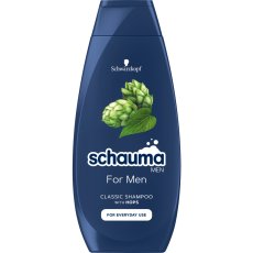 Schauma, For Men szampon do włosów dla mężczyzn do codziennego stosowania 400ml