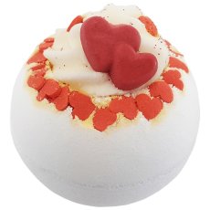 Bomb Cosmetics, Crazy Stupid Love Bath Blaster musująca kula do kąpieli 160g