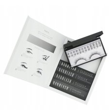 Nanolash, DIY Extensions Starter Kit umělé řasy 10.12.14mm Innocent 36ks. + lepidlo na řasy 5ml + tmel na řasy 5ml + aplikátor na řasy 1ks. + odstraňovač řas 5ml