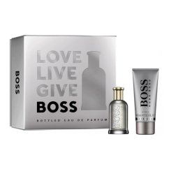 Hugo Boss, Boss Bottled zestaw woda perfumowana spray 50ml + żel pod prysznic 100ml
