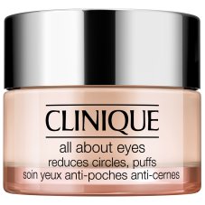 Clinique, All About Eyes™ krémový gél na redukciu podliatin pod očami, opuchov a jemných liniek a vrások 15 ml