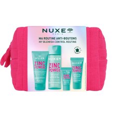 Nuxe Zinc Power Moja sada na kontrolu nedokonalostí pleti: čistiaci gél 30 ml + čistiaci tonikum 50 ml + matujúci krém 15 ml + sérum proti nedokonalostiam pleti 5 ml