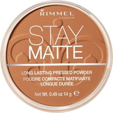 Rimmel London Stay Matte, Púder, 14 g, 040 Honey