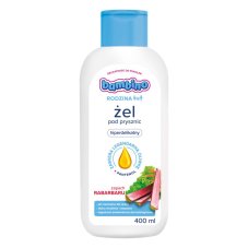 Bambino, Rodina Rebarbora hyperjemný sprchový gél 400 ml