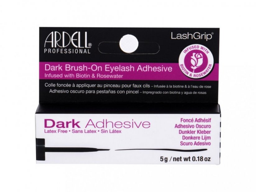 Ardell LashGrip Dark Adhesive, Umelé mihalnice, 5 g,