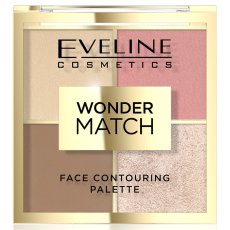 Eveline Cosmetics, Kontúrovacia paletka na tvár Wonder Match 02 10g