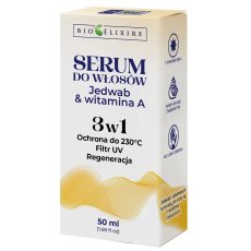 BIOELIXIRE Vlasové sérum s hodvábom a vitamínom A 3v1 50ml
