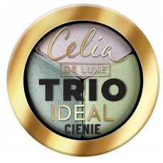 Celia, De Luxe Trio Ideal prasowane cienie do powiek 302 4g
