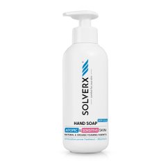 SOLVERX, Atopic & Sensitive Skin mydło do rąk w płynie Ocean 250ml