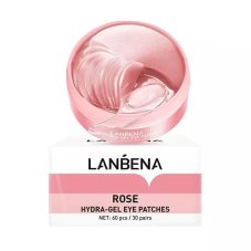 LANBENA_Rose hydratační hydrogelové náplasti na oči 60ks