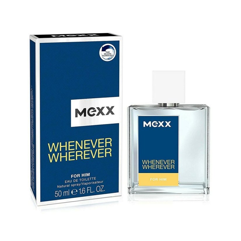 Mexx, Whenever Wherever For Him - toaletná voda v spreji 50 ml