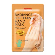 PUREDERM_Radiance zjemňující maska na ruce s vitamínovou rukavicí