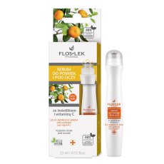 Floslek, Sérum na oční víčka a oči se světlíkem lékařským a vitaminem C 15ml