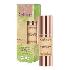 Cashmere, Mineral Foundation naturalny mineralny fluid Natural 30ml