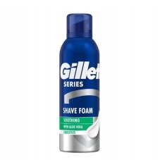 Gillette Shave Foam Soothing pianka do golenia Aloe 200ml