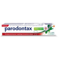 Parodontax, Bylinná svieža zubná pasta proti krvácaniu ďasien Zázvor, mäta a eukalyptus 75 ml