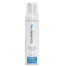 SOLVERX, Deep H2O+ čisticí pěna na obličej 200 ml