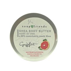Soap&Friends, Shea Butter 80% masło do ciała Grejpfrut 50ml