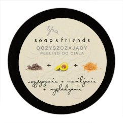 Soap&Friends, Peeling do ciała Borowina 200ml