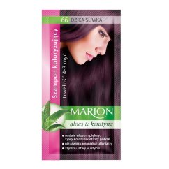Marion, Farbiaci šampón 4-8 umytí 66 Divoká slivka 40ml