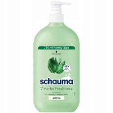 Schauma, 7 Herbs Freshness šampon pro mastné a normální vlasy 750ml