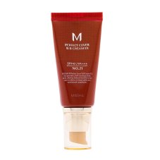 Missha, M Perfect Cover BB Cream SPF42/PA+++ Multifunkční BB krém č. 21 Light Beige 50ml