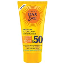 Dax Sun, Emulsja do opalania twarzy i ciała SPF50 50ml