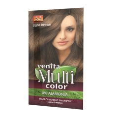 Venita, Farbiaci šampón MultiColor 5.3 Light Brown 40g