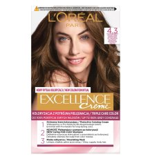 L'Oréal Paris, Excellence Creme farba do włosów 4.3 Złocisty Brąz