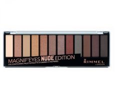 Rimmel London, Magnif'Eyes Eyeshadow Palette paleta cieni 001 Nude Edition 14.16g