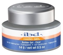 IBD, Hard Builder Gel LED/UV żel budujący Clear 14g